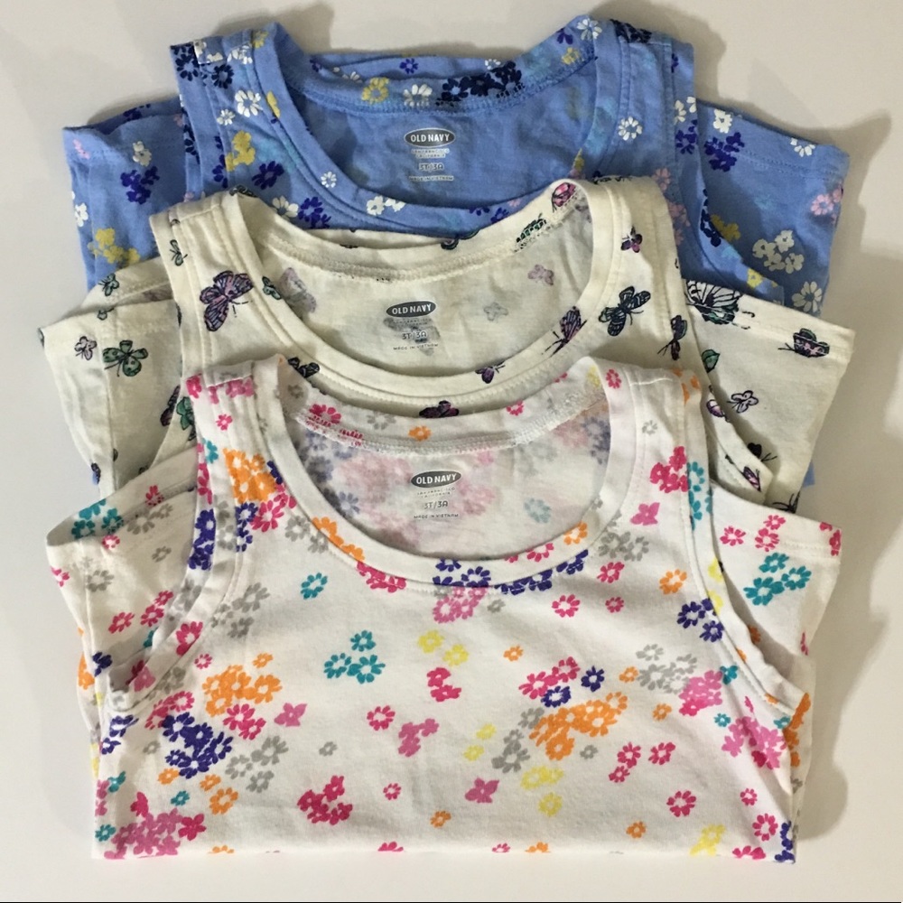 3 Old Navy Tank Tops 3T